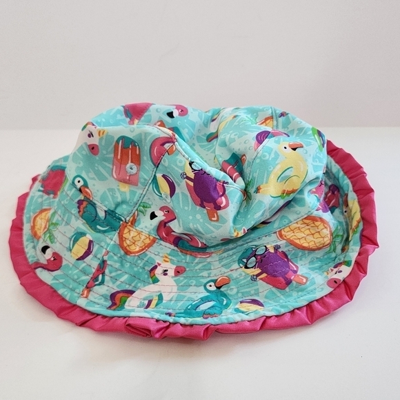 UV Skinz Pink Kids Sun Hat - Picture 2 of 4